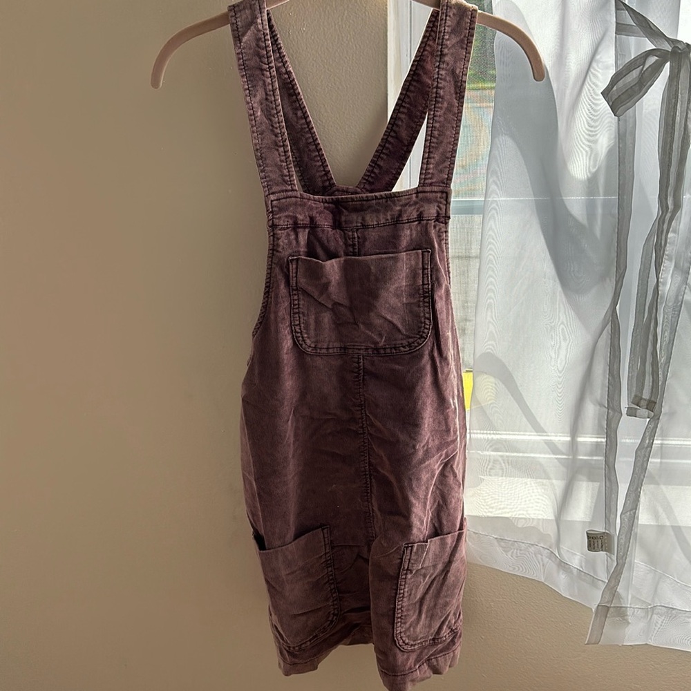 Size Small Washed Purple Overalls Dress (Boutique/ never worn)